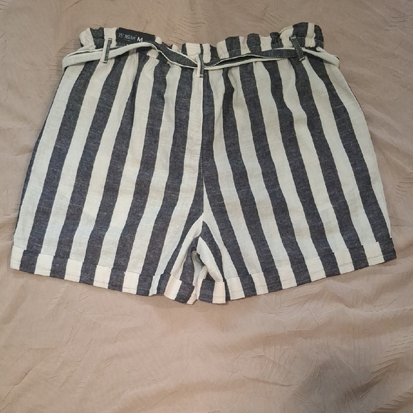 Maurices High Waist Black and White Shorts - Picture 2 of 6